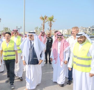أمين الشرقية يطلع على توسعات المدينة العالمية بالدمام أمين الشرقية يطلع على توسعات المدينة العالمية بالدمام