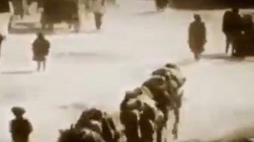مشاهد نادرة تعود لمنتصف القرن الماضي.. لقطات تاريخية توثق حياة الشارع في حلة القصمان بالرياض عام 1947.. فيديو مشاهد نادرة تعود لمنتصف القرن الماضي.. لقطات تاريخية توثق حياة الشارع في حلة القصمان بالرياض عام 1947.. فيديو