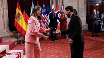 الأميرة ليونور تشيد بميسي خلال تكريمه بجائزة أميرة أستورياس 2026.. فيديو الأميرة ليونور تشيد بميسي خلال تكريمه بجائزة أميرة أستورياس 2026.. فيديو