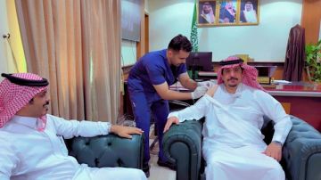 محافظ عفيف يشارك في الحملة الوطنية للتطعيم ضد الإنفلونزا الموسمية
