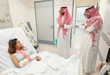 إصابة لاعبة سعودية جراء الهجمات الحوثية (صورة) إصابة لاعبة سعودية جراء الهجمات الحوثية (صورة)