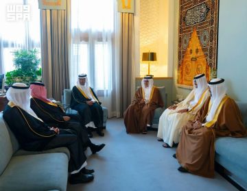 ولي عهد البحرين يستقبل وزير الطاقة ووزير التجارة ولي عهد البحرين يستقبل وزير الطاقة ووزير التجارة