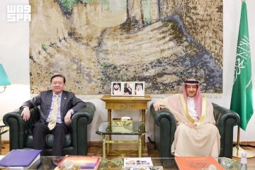 نائب وزير الخارجية يستقبل سفير الصين