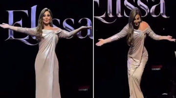 دخول ملكي لـ إليسا على المسرح الوطني في الكويت..فيديو دخول ملكي لـ إليسا على المسرح الوطني في الكويت..فيديو