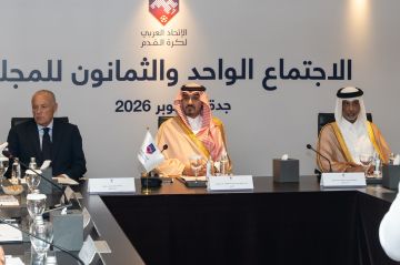 مجلس الاتحاد العربي يشيد بجهود رئيس الفيفا ويرحب بتعزيز وحدة كرة القدم الدولية مجلس الاتحاد العربي يشيد بجهود رئيس الفيفا ويرحب بتعزيز وحدة كرة القدم الدولية
