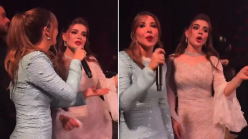 أجواء خيالية.. نانسي عجرم تحيي عيد ميلاد المؤثرة الأردنية رغد المحارب وتشاركها الغناء..فيديو أجواء خيالية.. نانسي عجرم تحيي عيد ميلاد المؤثرة الأردنية رغد المحارب وتشاركها الغناء..فيديو