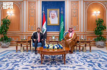 ولي العهد يستقبل رئيس وزراء جمهورية العراق ولي العهد يستقبل رئيس وزراء جمهورية العراق
