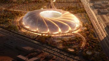 افتتاح ملعب أرامكو في 27 ديسمبر بمباراة ودية تجمع المنتخب السعودي وشقيقه القطري.. فيديو
