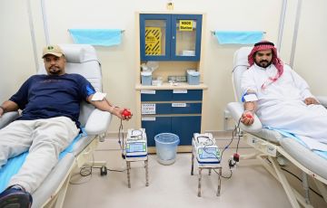 حملة ولي العهد للتبرع بالدم تتوسع في المدينة حملة ولي العهد للتبرع بالدم تتوسع في المدينة