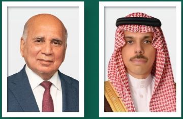 فيصل بن فرحان يتلقى اتصالا هاتفيا من وزير خارجية العراق فيصل بن فرحان يتلقى اتصالا هاتفيا من وزير خارجية العراق