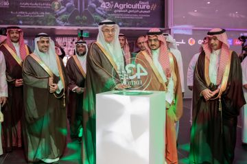 وزير البيئة يفتتح المعرض الزراعي السعودي الـ43 بالرياض بمشاركة محلية ودولية