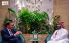 ولي العهد يجتمع مع عضو لجنتي العلاقات الخارجية والاعتمادات في مجلس الشيوخ الأمريكي