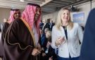 ابن جلوي يلتقي قيادات الأولمبي خلال افتتاح مؤتمر سبورت أكورد