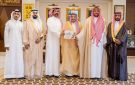 أمير القصيم يستقبل محافظ الأسياح ويتسلم تقرير مهرجان القصيم للصقور