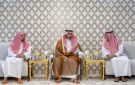 أمير الجوف يعزي في وفاة معرف عشيرة اليمنه من ولد سليمان..صور