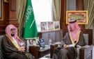 سمو أمير المدينة المنورة يستقبل مدير فرع هيئة الأمر بالمعروف بالمنطقة