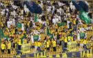 ملحمة وطنية بالمدرجات.. جماهير النصر تصدح بصوت واحد عاش سلمان ملكنا ..فيديو