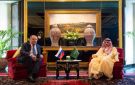 سمو وزير الخارجية يلتقي وزير الخارجية الروسي