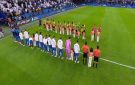 ممر شرفي من لاعبي الهلال والاتحاد احتفالا بـ خليجي 27 