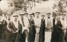 حضور خالد في المحفل التاريخي .. صورة نادرة تجمع أبناء الملك عبدالعزيز خلال زيارته لمصر - sa