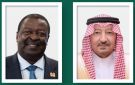 نائب وزير الخارجية يتلقى اتصالا هاتفيا من وزير خارجية كينيا