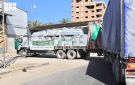 وصول قافلة مساعدات جديدة مقدمة من السعودية إلى قطاع غزة