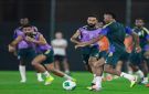 المنتخب الوطني يختتم استعداداته لمواجهة قطر في نصف نهائي كأس الخليج 27