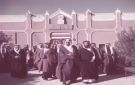 توثيق تاريخي نادر للملك سعود في حدائق قصر الناصرية بالرياض عام 1959م - sa