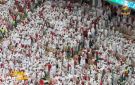 جماهير الإمارات تغادر ملعب الإنماء في الدقيقة 83 بعد التأخر أمام الأخضر .. فيديو