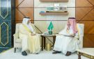 أمير الشرقية يستقبل رئيس جامعة الأمير محمد بن فهد