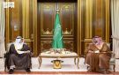 تركي بن محمد بن فهد يستقبل وزير خارجية الكويت