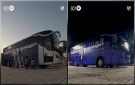 الهلال يدشن حافلته الجديدة بتصميم فاخر ..فيديو