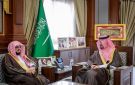 أمير المدينة يلتقي مدير فرع الأمر بالمعروف