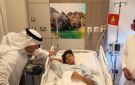 وزير الصحة يتفقد المصابين جراء الاعتداء على مطار الملك خالد.. فيديو
