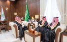 أمير حائل يستقبل المدير العام لفرع وزارة النقل والخدمات اللوجستية بالمنطقة