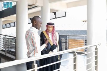 نائب وزير الخارجية يطلع على سير العمل في مستشفى الملك فيصل بجمهورية رواندا