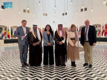 الجبير يستقبل وفدا من البرلمان الاتحادي الألماني