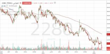 إلى أي مدى قد يمتد هبوط سهم المراعي بعد الإغلاق دون مستوى الدعم؟