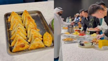 أكثر من 80 جنسية على مائدة واحدة بمناسبة يوم التأسيس في المدينة المنورة.. فيديو