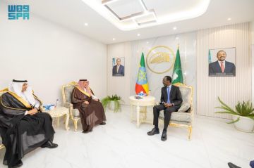 نائب وزير الخارجية يلتقي وزير خارجية إثيوبيا