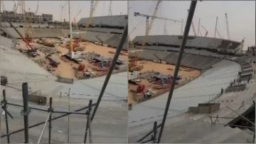 تطورات سريعة في استاد الملك فهد الدولي بالرياض.. فيديو