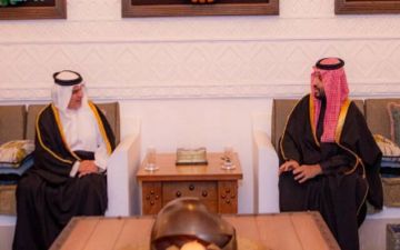 ولي العهد السعودي يستقبل نظيره البحريني في الدرعية ويبحثان تعزيز التعاون الثنائي ولي العهد السعودي يستقبل نظيره البحريني في الدرعية ويبحثان تعزيز التعاون الثنائي