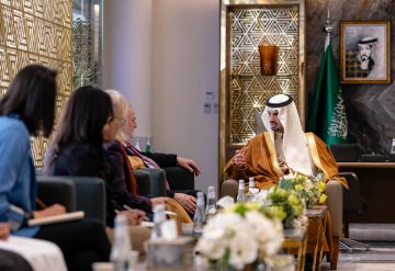 أمين الرياض يلتقي رئيس المجلس العالمي للمياه