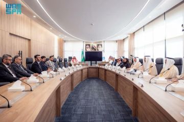 الهيئة السعودية للمياه تستعرض تجربتها أمام وفد سوري