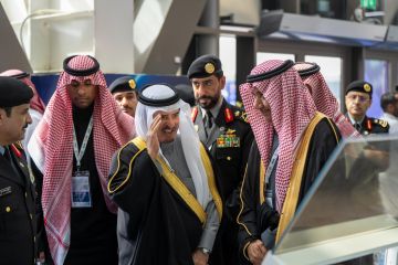 نائب وزير الحرس الوطني يزور جناح وزارة الداخلية في معرض الدفاع العالمي 2026