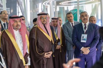 مساعد وزير الداخلية لشؤون التقنية يزور معرض الدفاع العالمي 2026