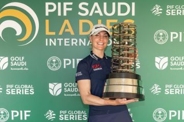 سفيرة جولف السعودية تشارلي هال تتوج بلقب بطولة PIF السعودية الدولية للسيدات سفيرة جولف السعودية تشارلي هال تتوج بلقب بطولة PIF السعودية الدولية للسيدات
