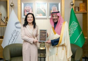 الخريف يبحث تعزيز الشراكة مع ألمانيا بمجال الصناعة والتعدين