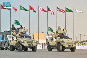 القوة الأمنية السعودية تختتم مشاركتها في التمرين التعبوي أمن الخليج العربي 4 بدولة قطر