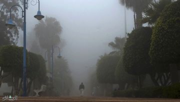 الأرصاد: موجة ضباب كثيف على المنطقة الشرقية